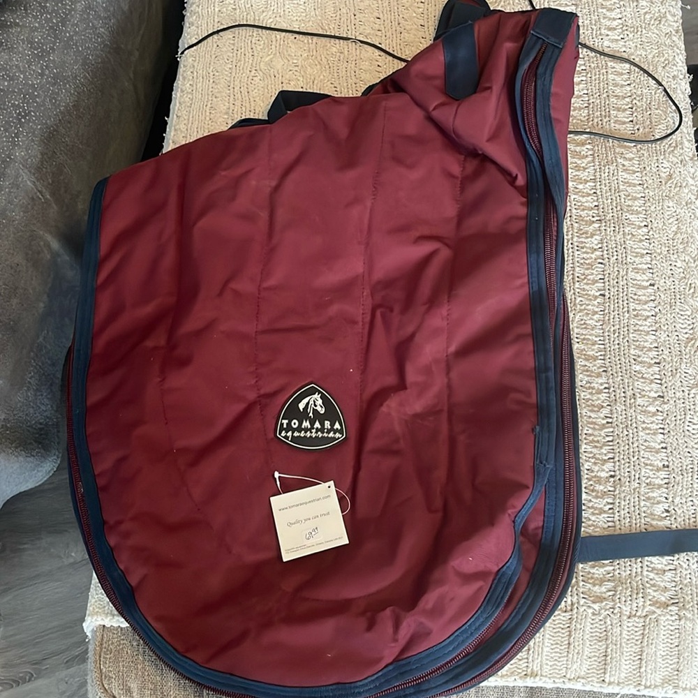 Tomara English saddle cover